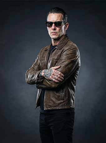 Jack Steel, bassist of Rust & Rogue