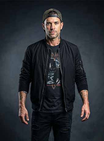 Ryan Blaze, drummer of Rust & Rogue