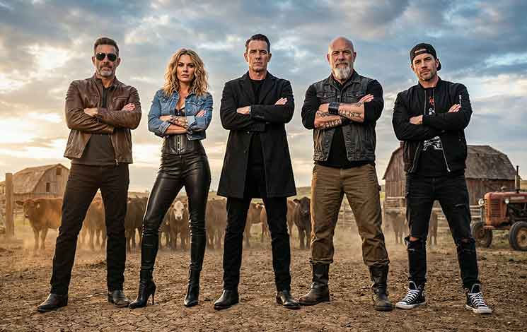Rust & Rogue band portrait